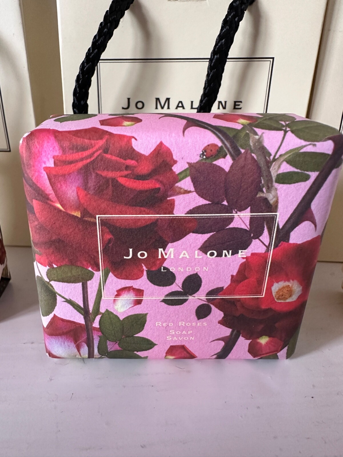 Jo Malone Soap ~ Blackberry & Bay or Red Roses or + Gift Bag