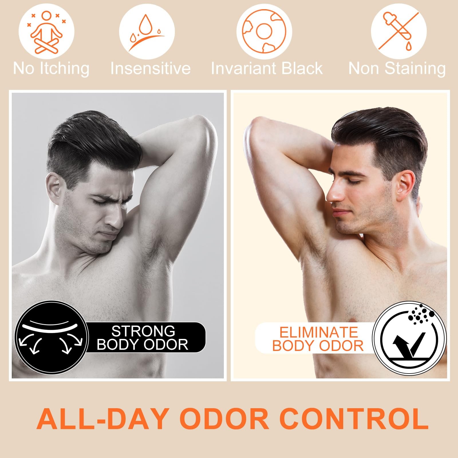 yoniagood 2 PCS Persimmon Body Wash for Strong Odor 5.07 Fl Oz (Pack of 2)