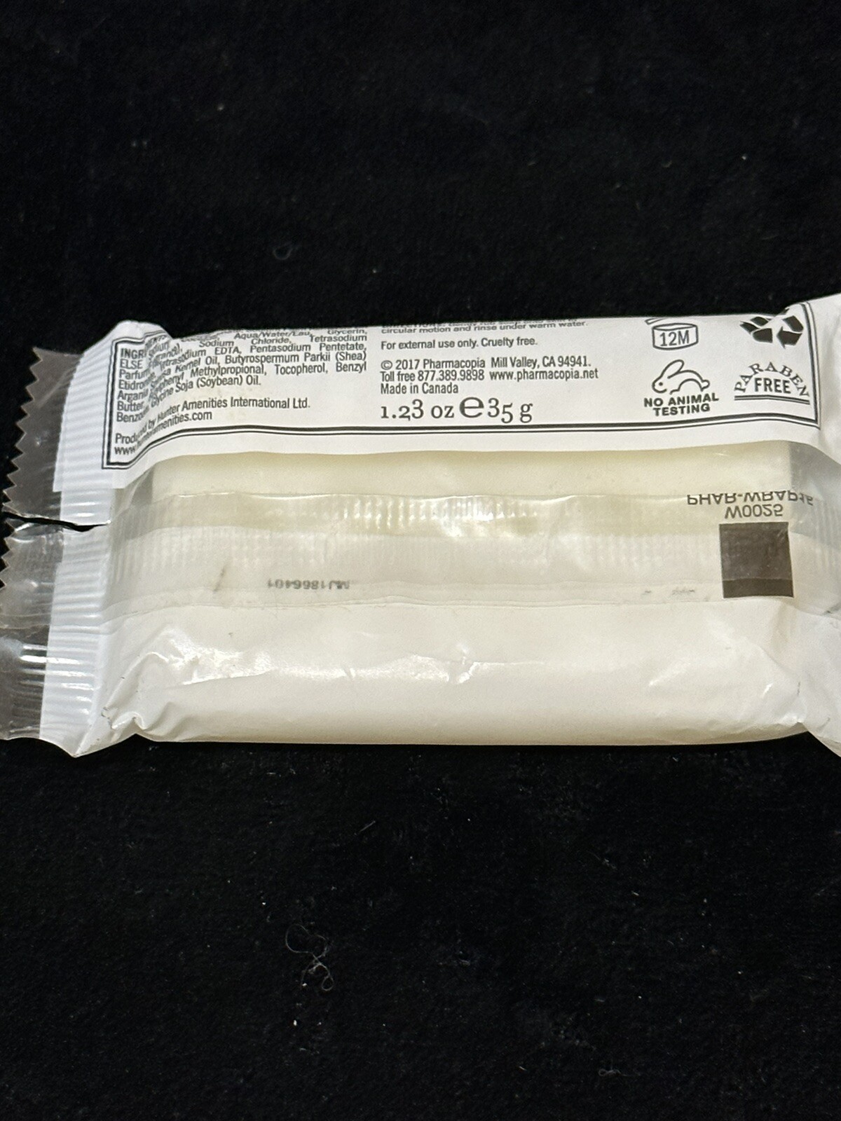 New Pharmacopia Natural Body Care Bar Argan Oil Collection Organic Shea & Vit E