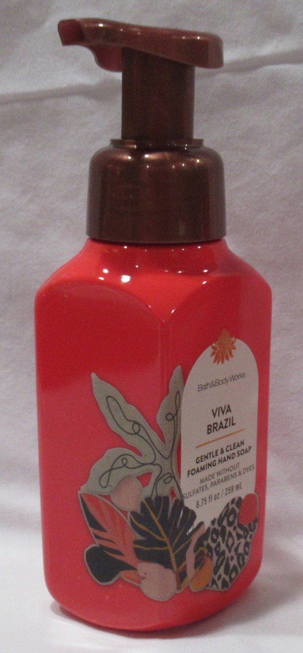 Bath & Body Works Gentle & Clean Foaming Hand Soap Lot Set of 2 VIVA BRAZIL