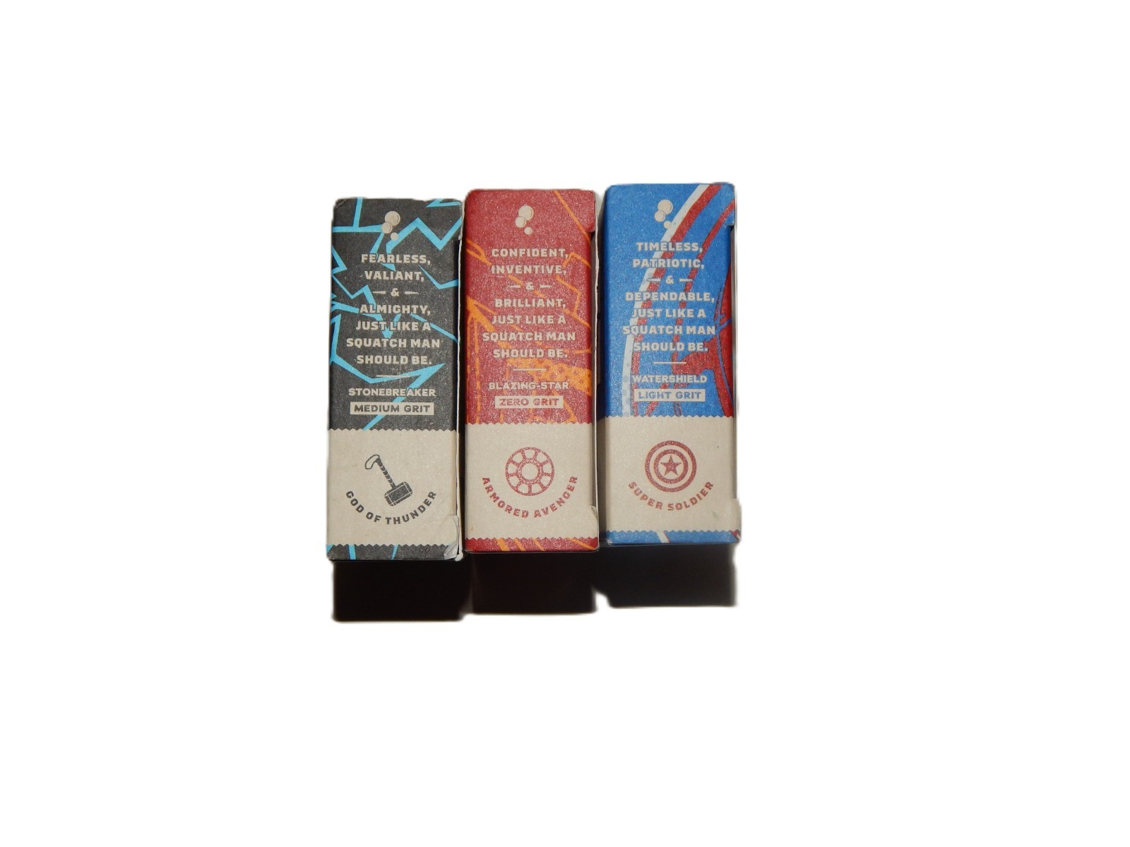 3 Dr Squatch – Divine Storm – Stark Cleanse – Liberty Lather 5oz Soaps