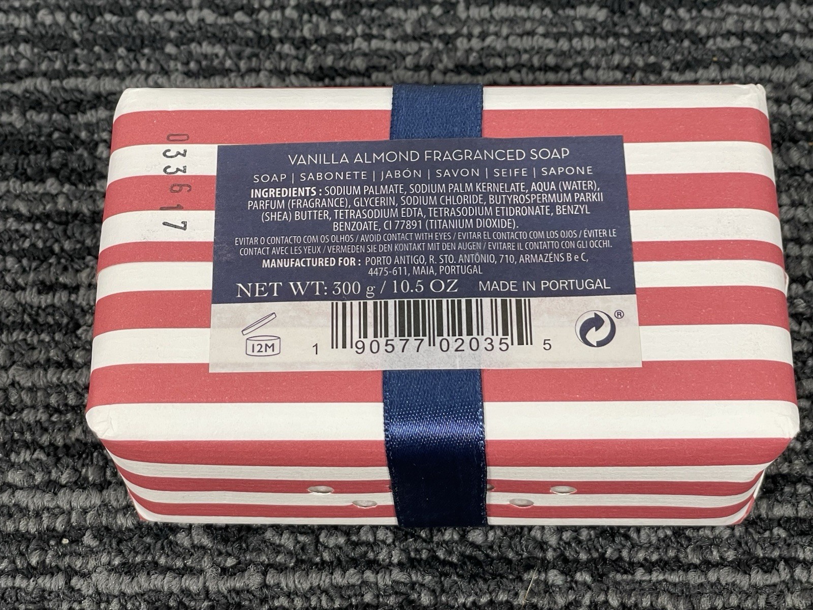 🔥 Castelbel Vanilla Almond Luxury Soap 10.5 oz • Made In Portugal