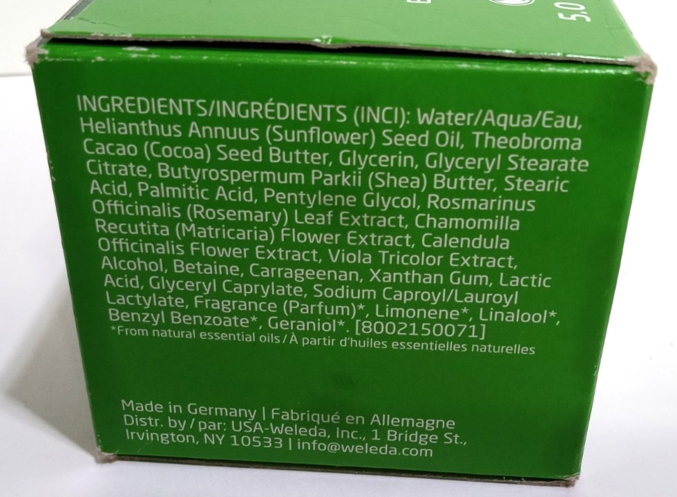 Weleda Skin Food Body Butter 5.0 fl oz / 150 ml – Certified Natural Skincare