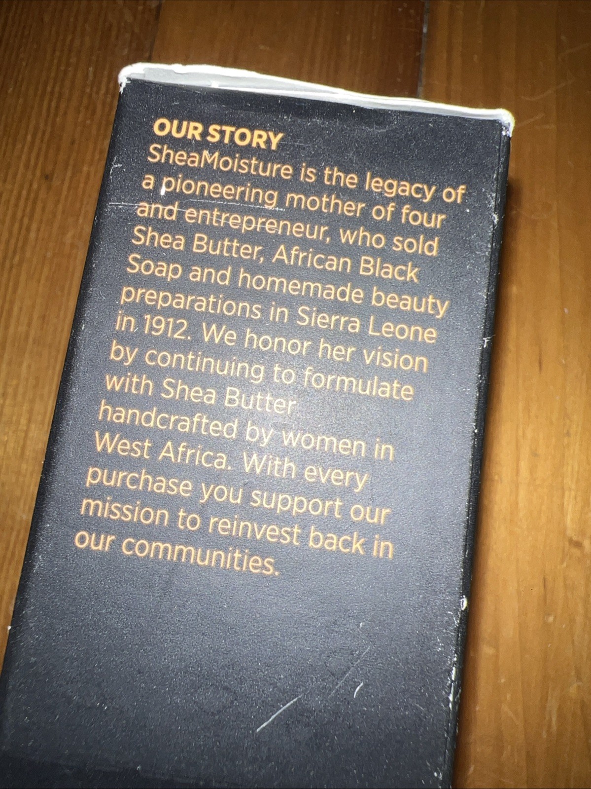 NEW ONE BAR of Shea Moisture African Black Soap Calm & Clearing 8 Oz Bar Soap