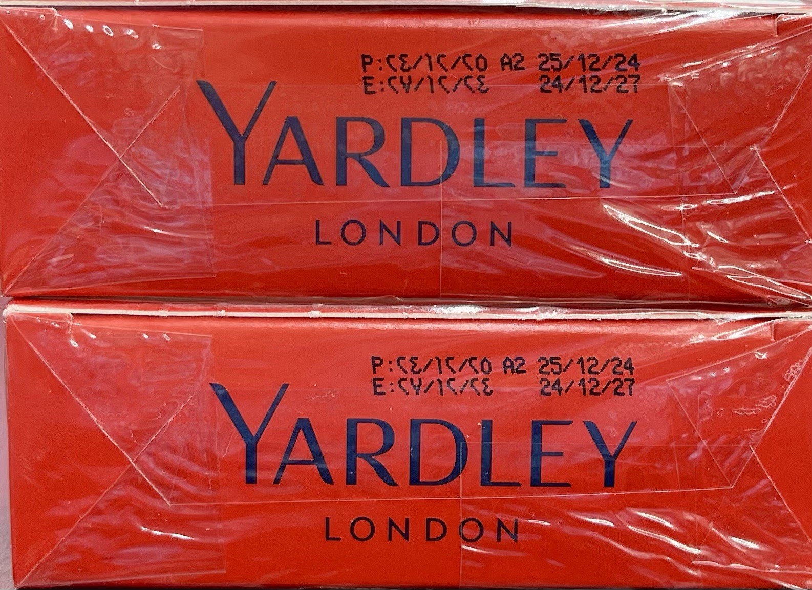12 Pcs Yardley London Royal Red Roses Luxury Soap Net Wt 100g Each Bar