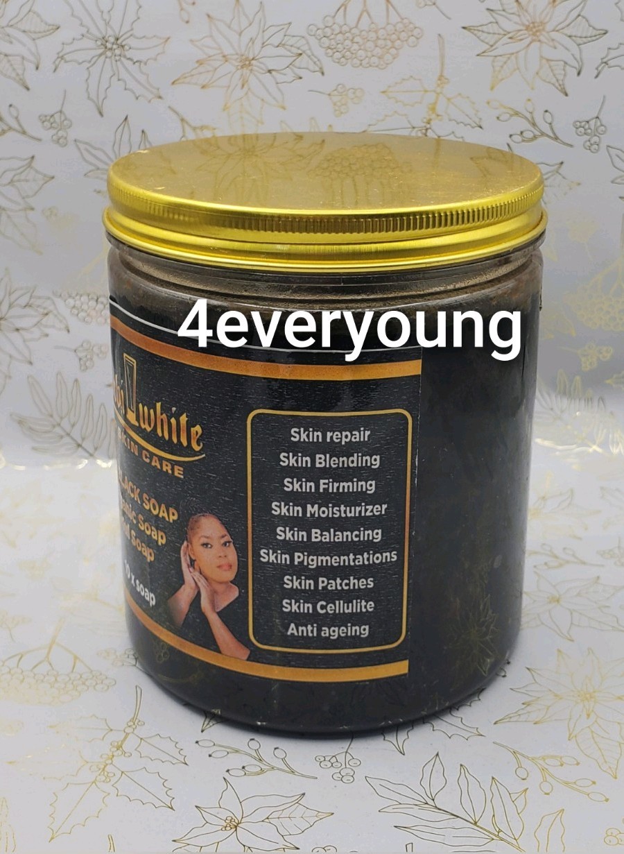 AUTHENTIC Abebi pure Organic Glutathion lighting Nigeria BLACK SOAP 600g x 1.