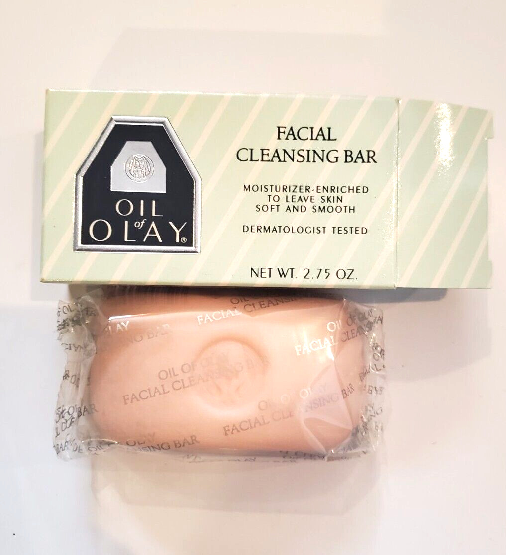 Oil Of Olay Facial Cleansing Bar Old Formula New in Package 2.75 Ounce