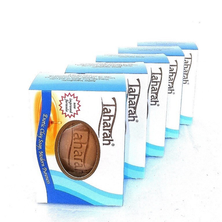 X5 Pcs Taharah Soap Cleansing Muslim 90% Pure Clay for sertu