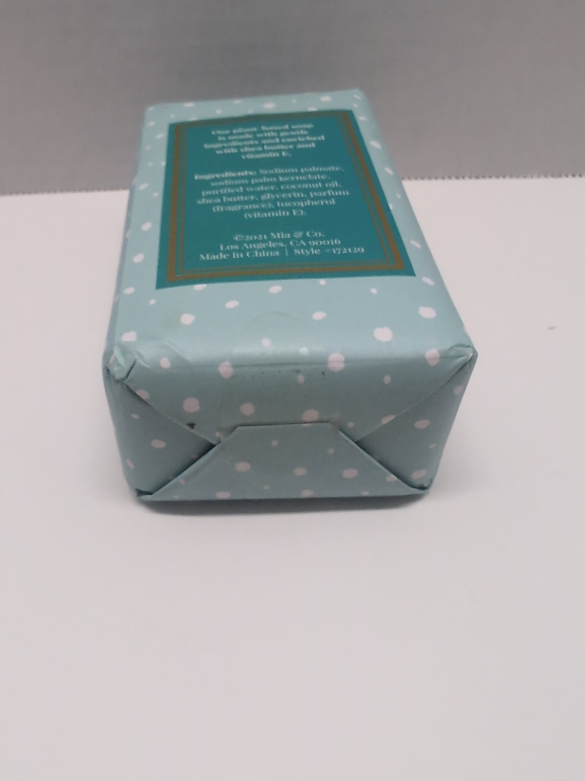 PEPPERMINT Soap Shea Butter SANTA Christmas Holiday 10.6oz Nama-Sleigh Mia & Co