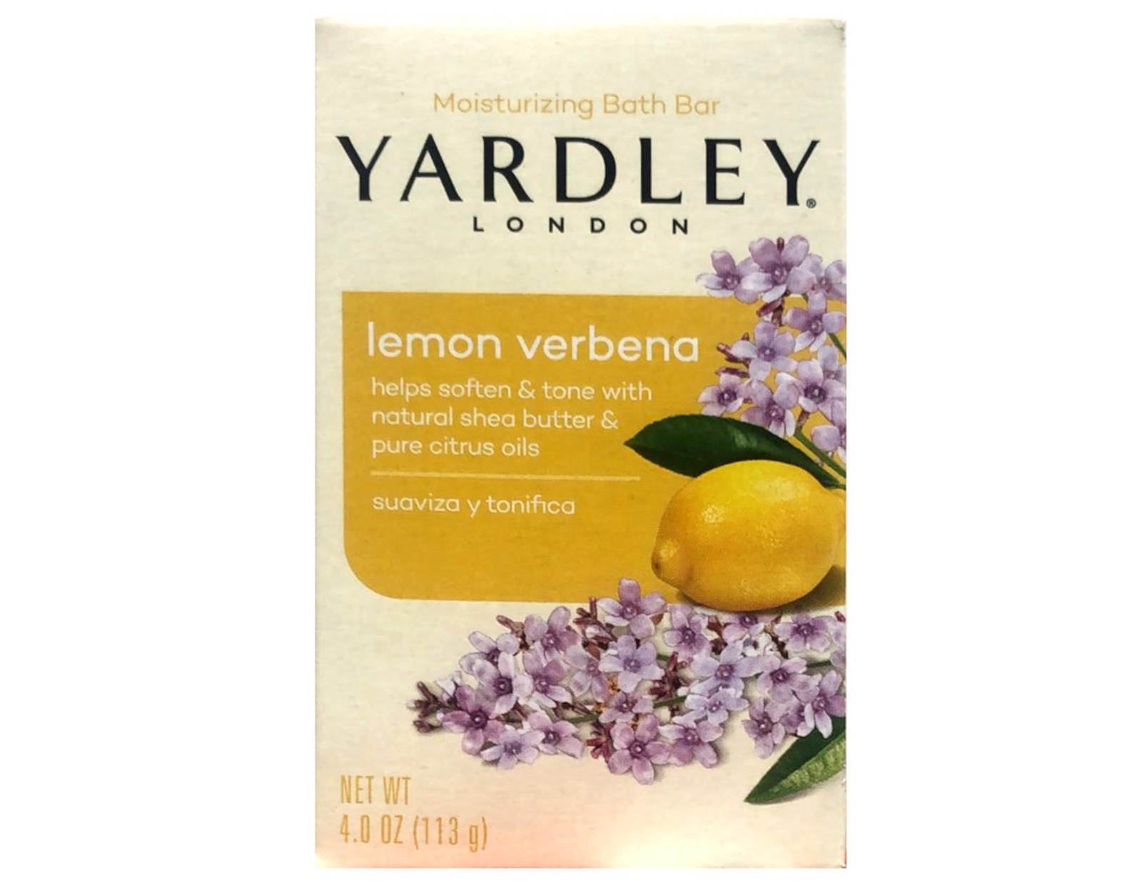 Yardley London Moisturizing Soap Lemon Verbena 2 x 4oz Bars