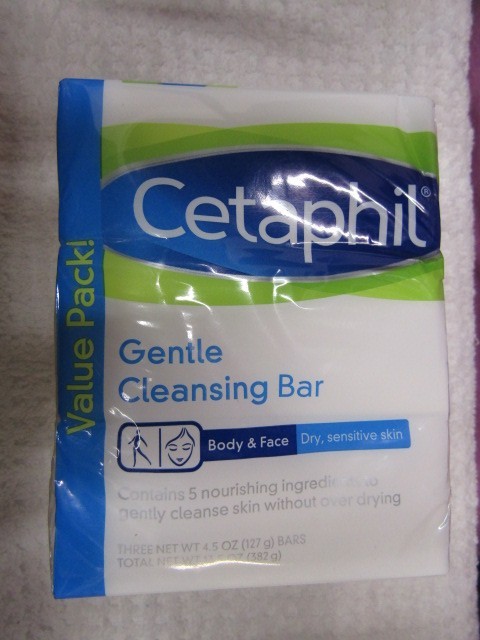 CETAPHIL~~VALUE PACK (3 BARS)~~GENTLE CLEANSING BAR 4.5 OZ EACH BIN
