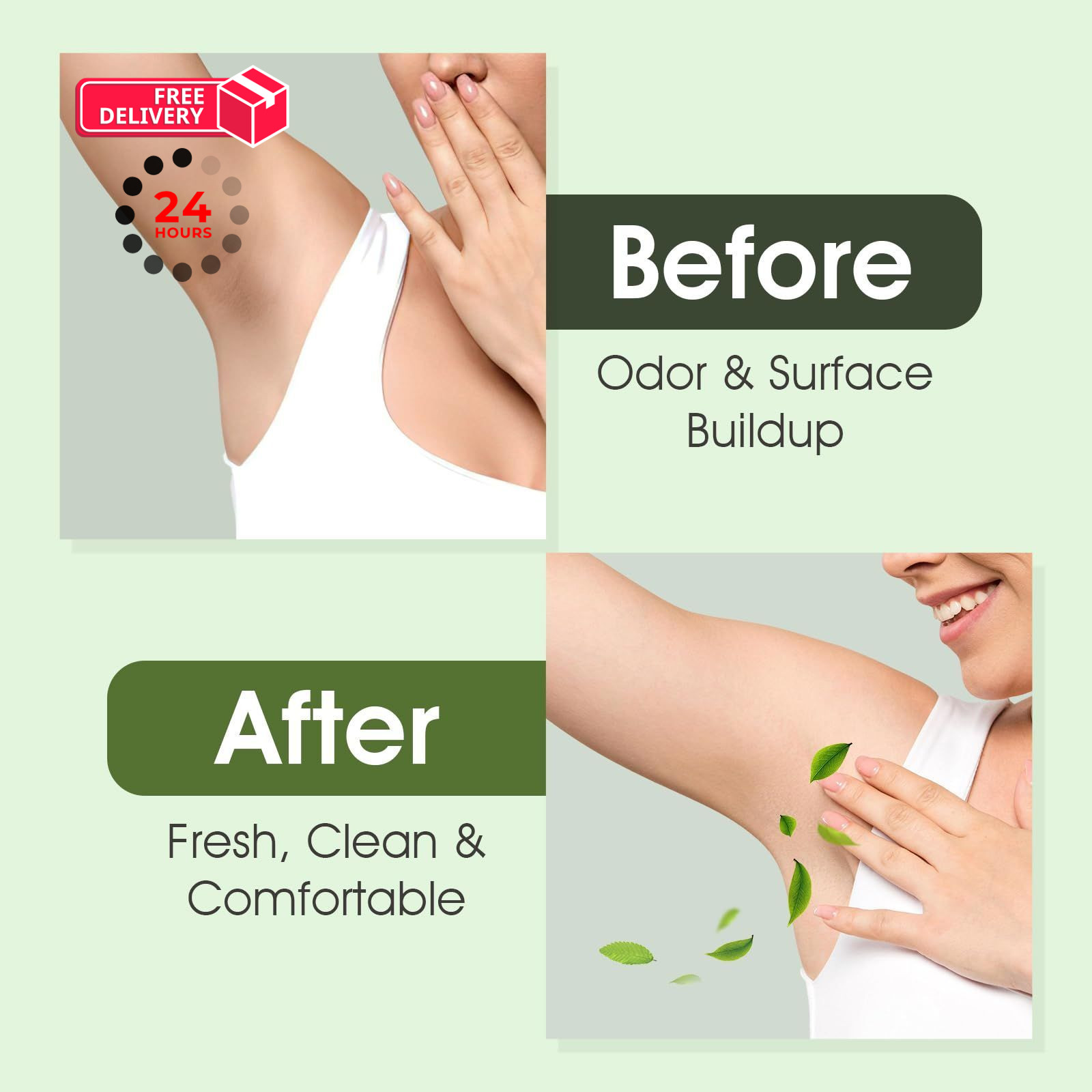 Underarm Detox Soap, 2 Pcs Armpit Soap with 4.94 Ounce (Pack of 2)