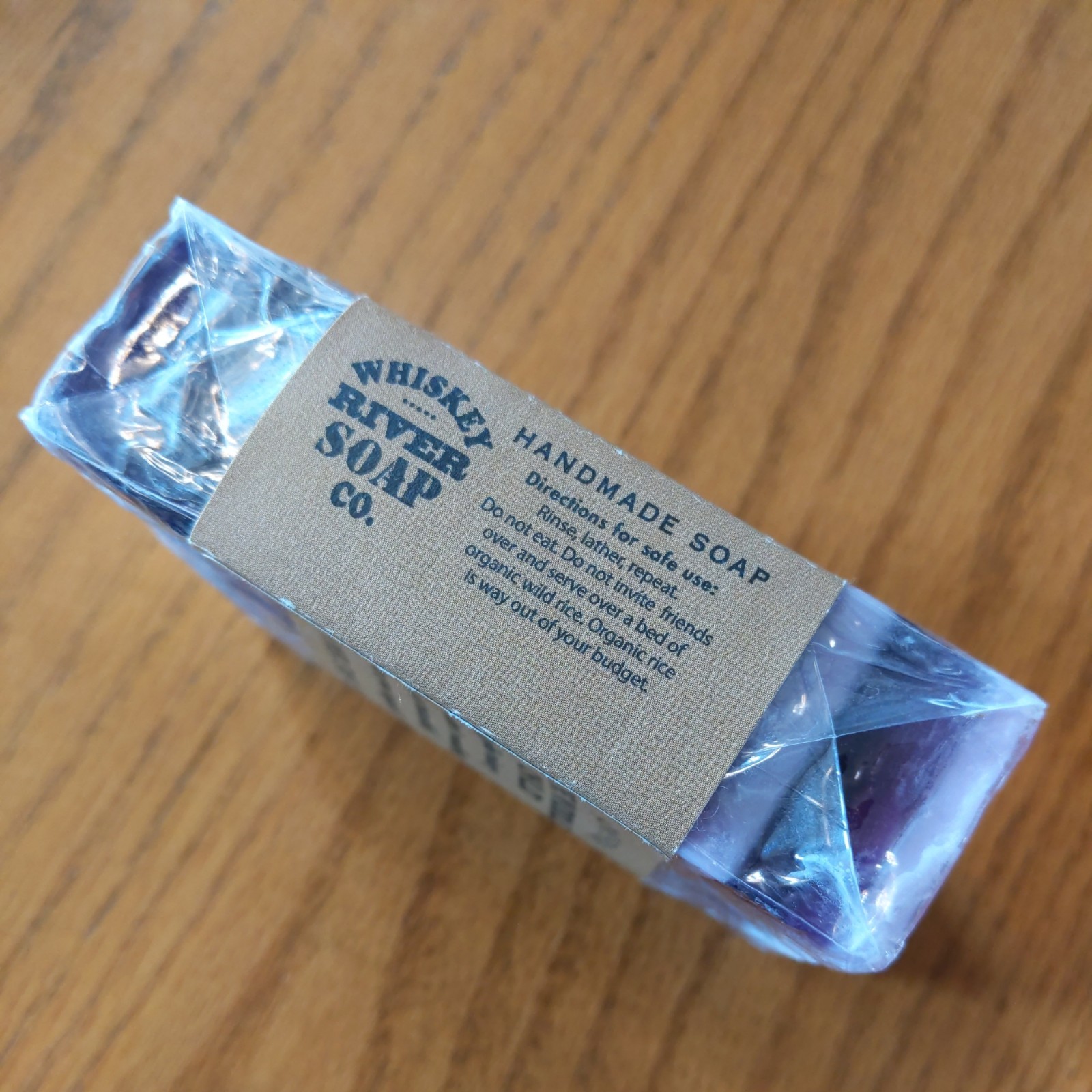 New Soap for The Middle Child – Largely Invisible Scent – Grape – Gag Gift
