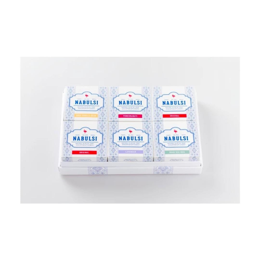 Nablus soap with natural olive oil and pomegranate scent, 100 grams 1 piece