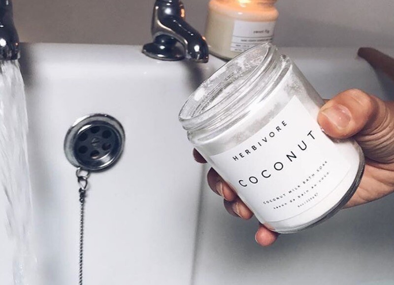 Herbivore Botanicals Coconut Bath Soak Organic $32