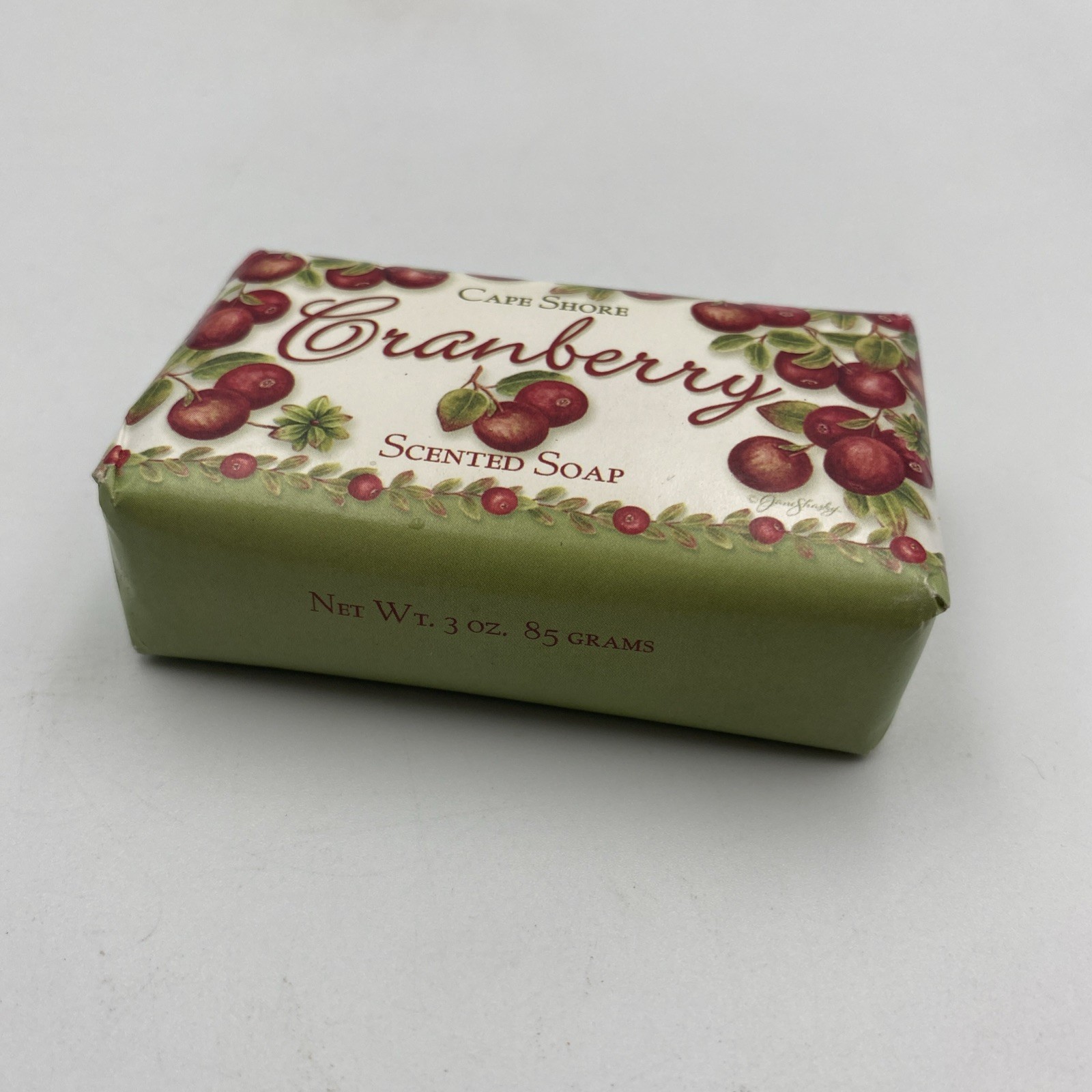 New Cape Shore Scented Soap Bar Cranberry 3 oz / 85 grams USA Made