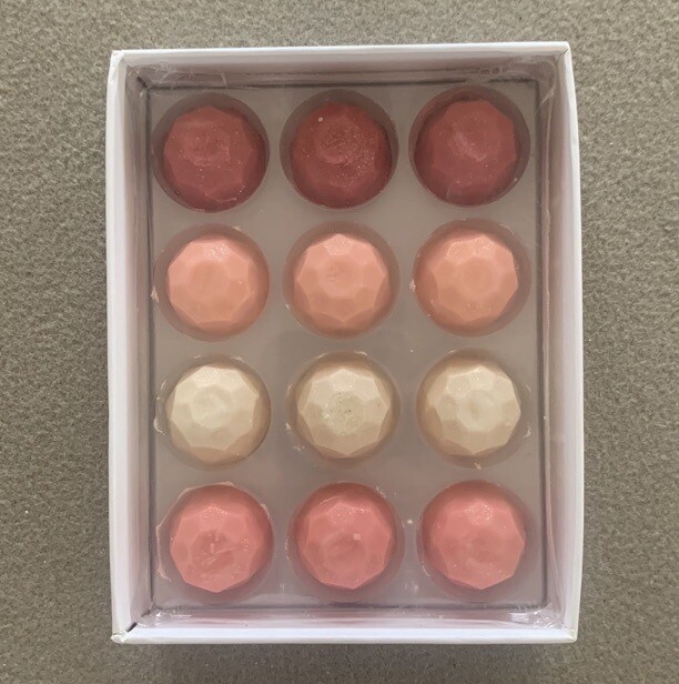 Finchberry Cranberry Chutney Hydrating 12 Mini Soap;Paraben & Gluten Free;Vegan