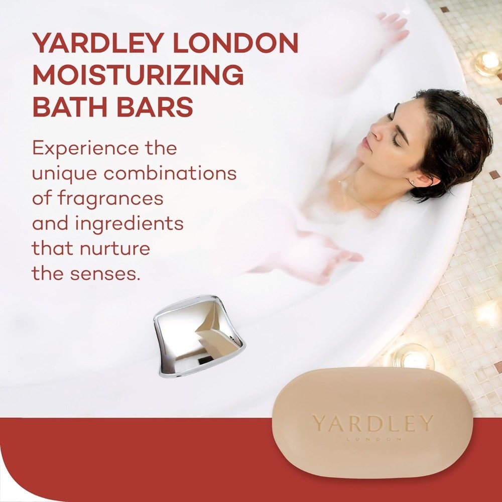 Nourishing Bath Soak Bar with Cocoa Butter to Soften Dry Skin Shea Butter and