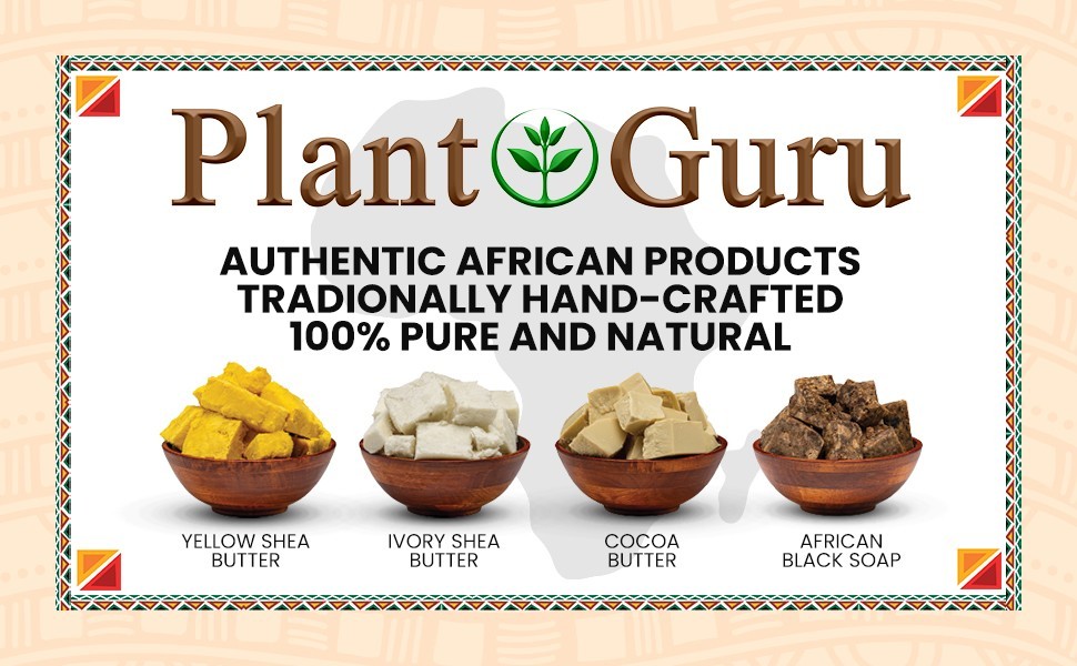 Raw African Black Soap 5oz Bar 100% Pure Natural Organic Ghana Acne Treatment, A