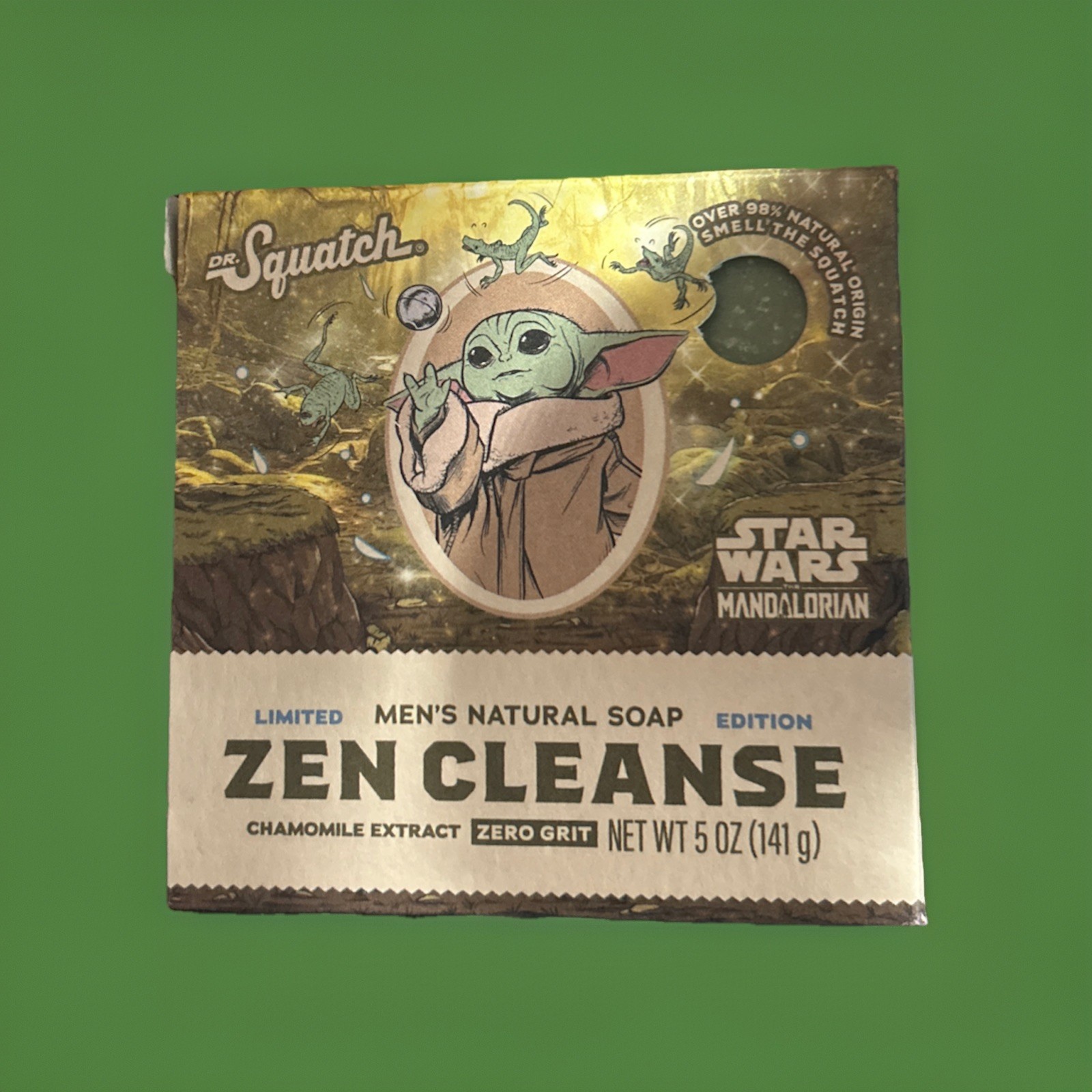 Dr. Squatch Star Wars – Mandalorian – Zen Cleanse Soap