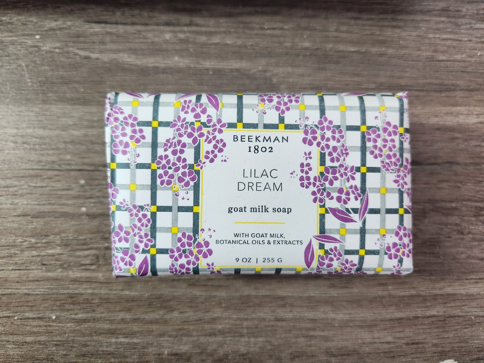 Beekman 1802 Lilac Dream Goat Milk Bar Soap 9 oz & Lip Balm
