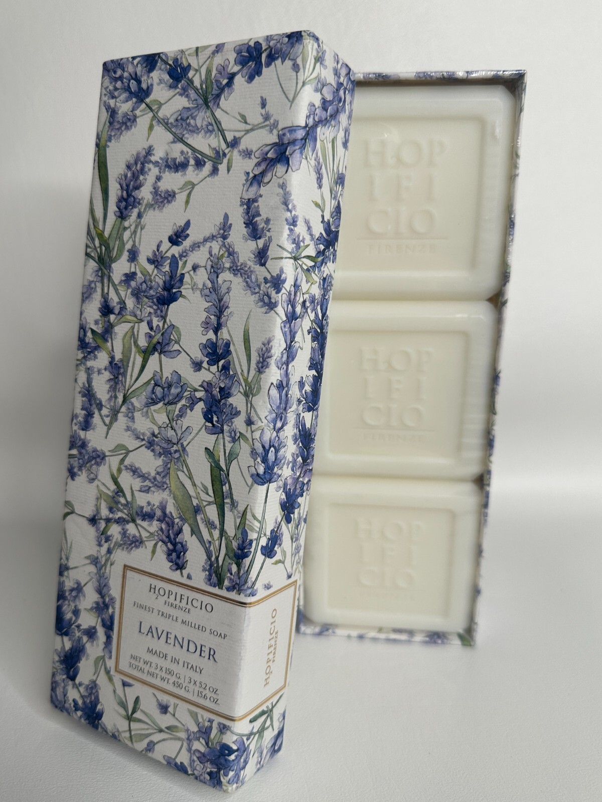 Hopificio | Finest Triple Milled Soap | Made in Italy | Box 3 Bars