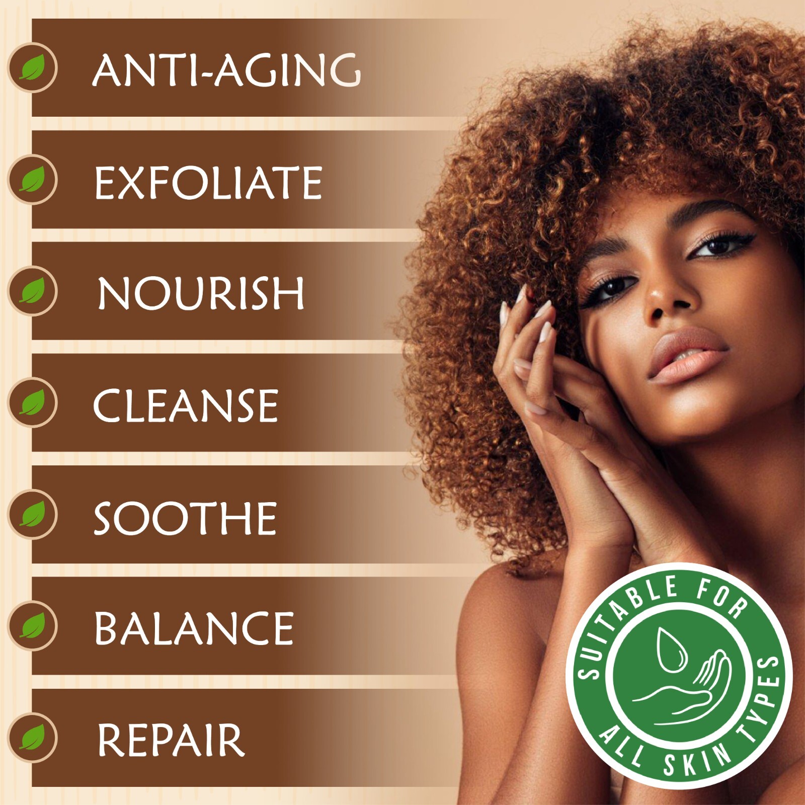 African Black Soap Liquid 8 oz. Raw 100% Pure Natural Organic Body Wash Shampoo