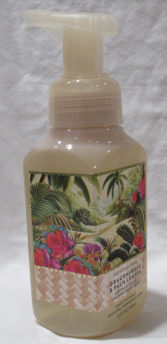 Bath & Body Works G&C Foaming Hand Soap Set Lot of 2 DRAGONFRUIT & PALM LEAVES