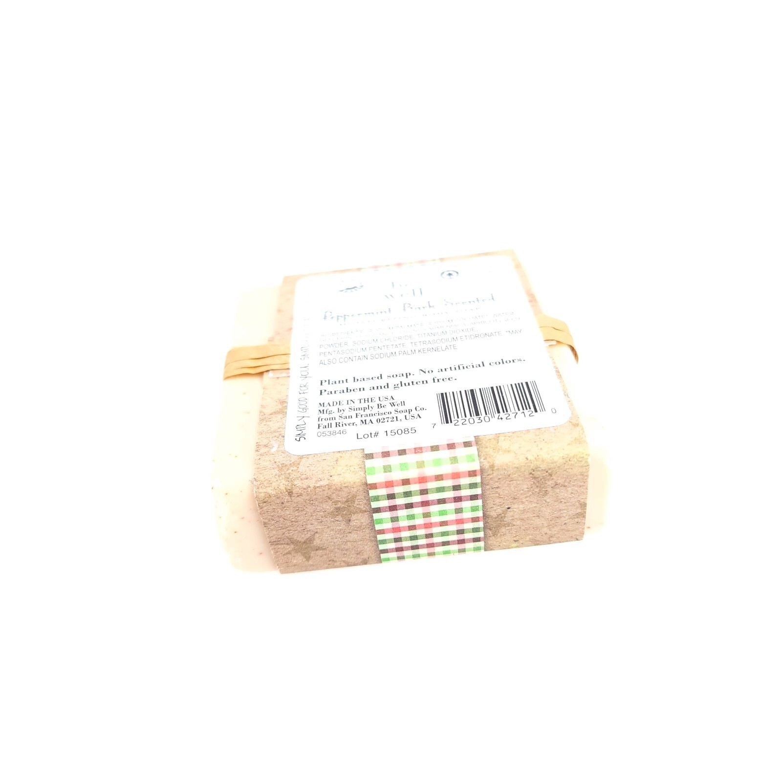 San Francisco Soap Company Peppermint Bark Scented Moisturizing Soap USA Seller