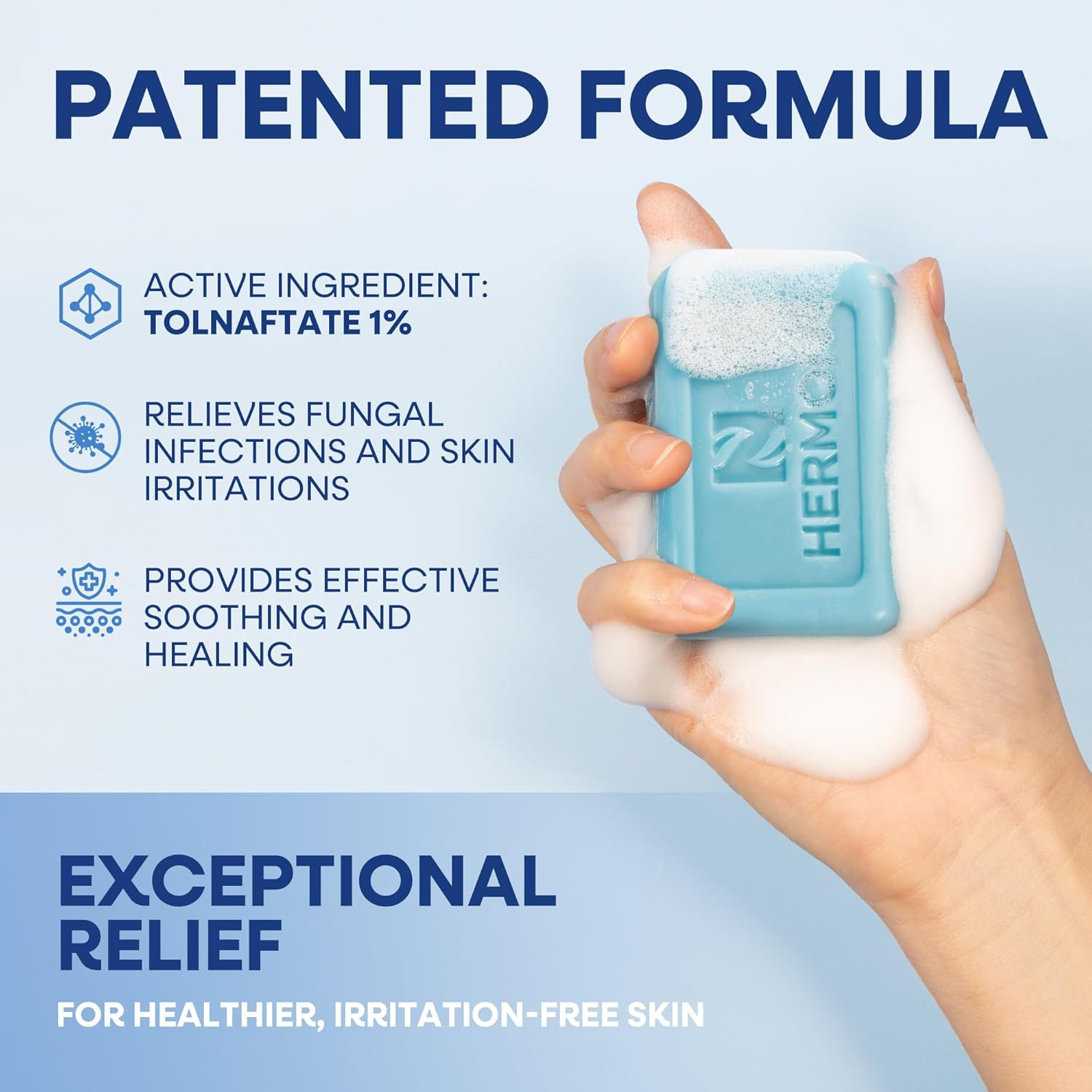 Antifungal Soap with Tea Tree Oil: Antifungal Bar Soothing Care & Relief of Itch