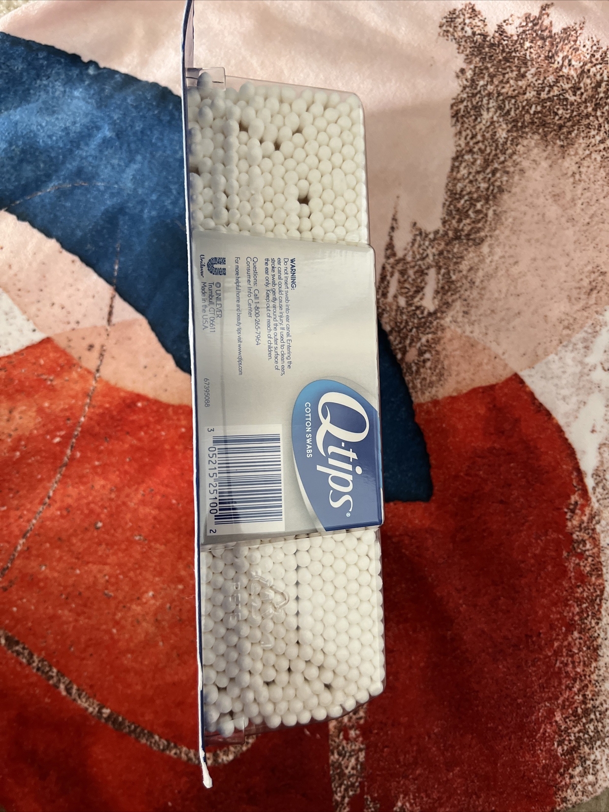 QTIPS Q-TIPS Q-TIP COTTON SWABS 625 count AUTHENTIC GENUINE ORIGINAL