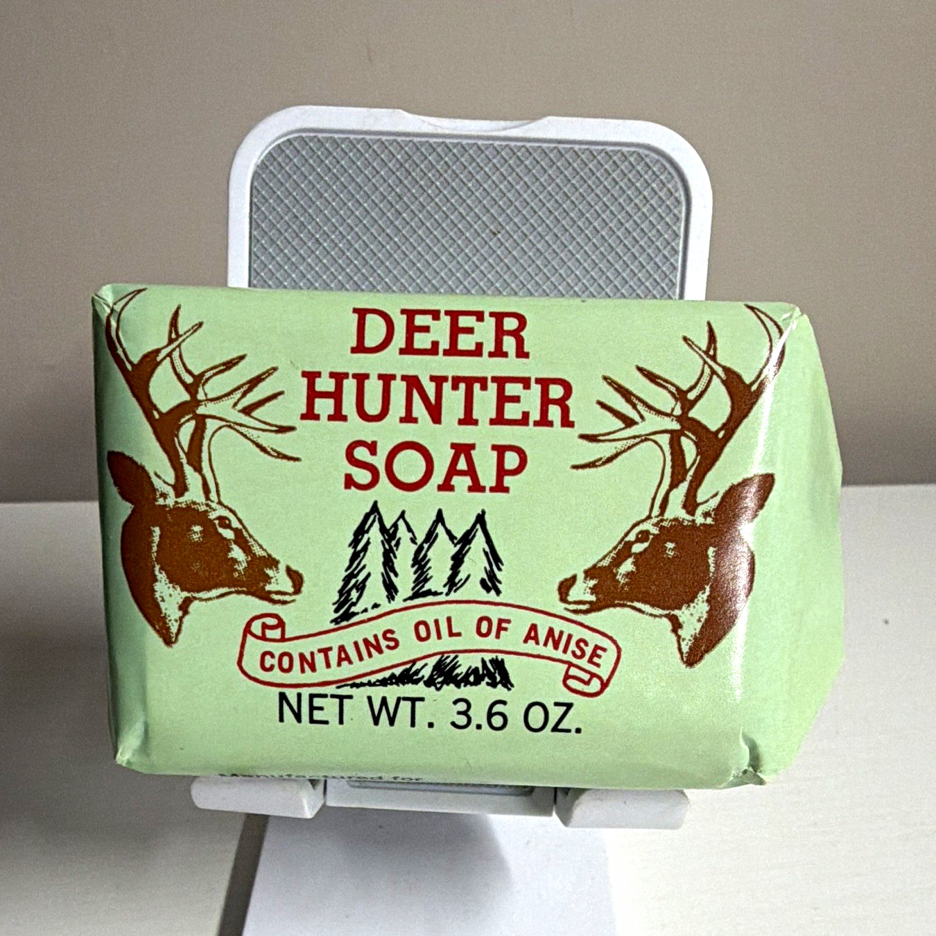 Vintage Marco’s Enterprises Deer Hunter Body Bar Soap, Anise Scent, 3.6 oz