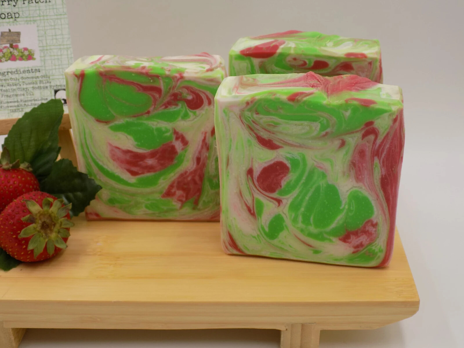 Strawberry Patch Bar Soap