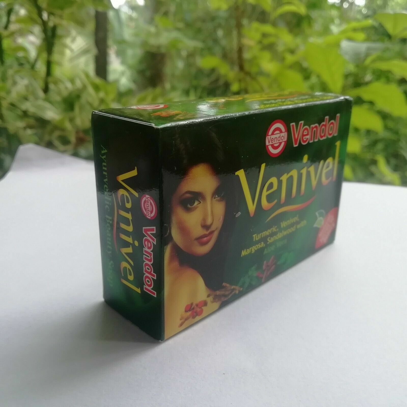 80 g *4 VENIVEL SOAP Herbal Ayurveda Beauty Soap Pure Natural from Sri Lanka