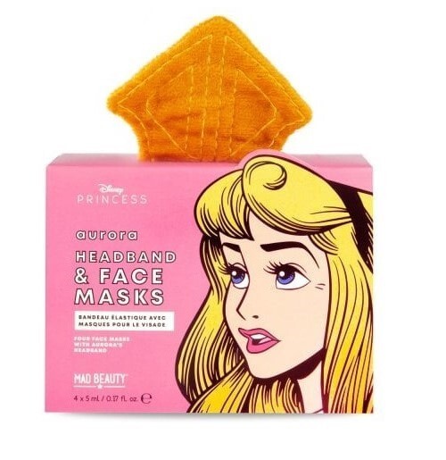 Mad Beauty Disney POP Princess Face Mask & Headband – Aurora