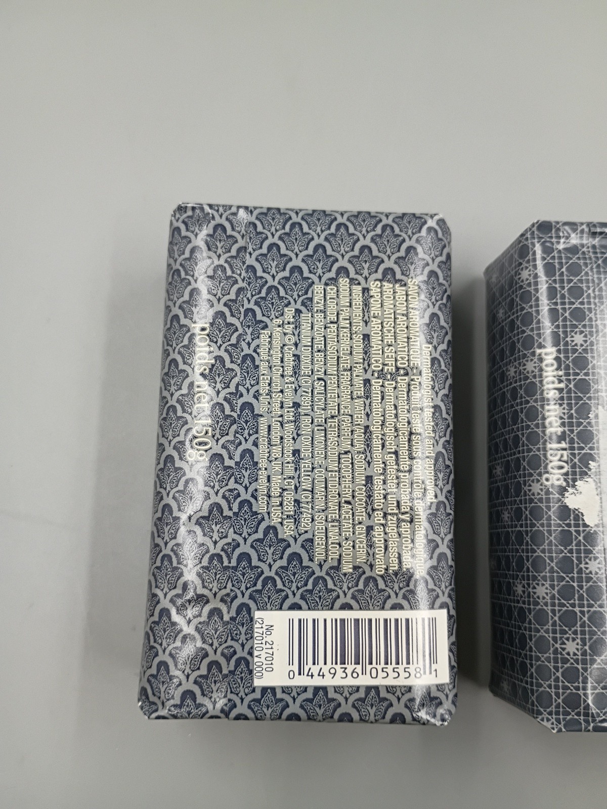 Lot Of Crabtree & Evelyn Nomad Moisturizing And Sandalwood Aromatic 5.3oz. Soap