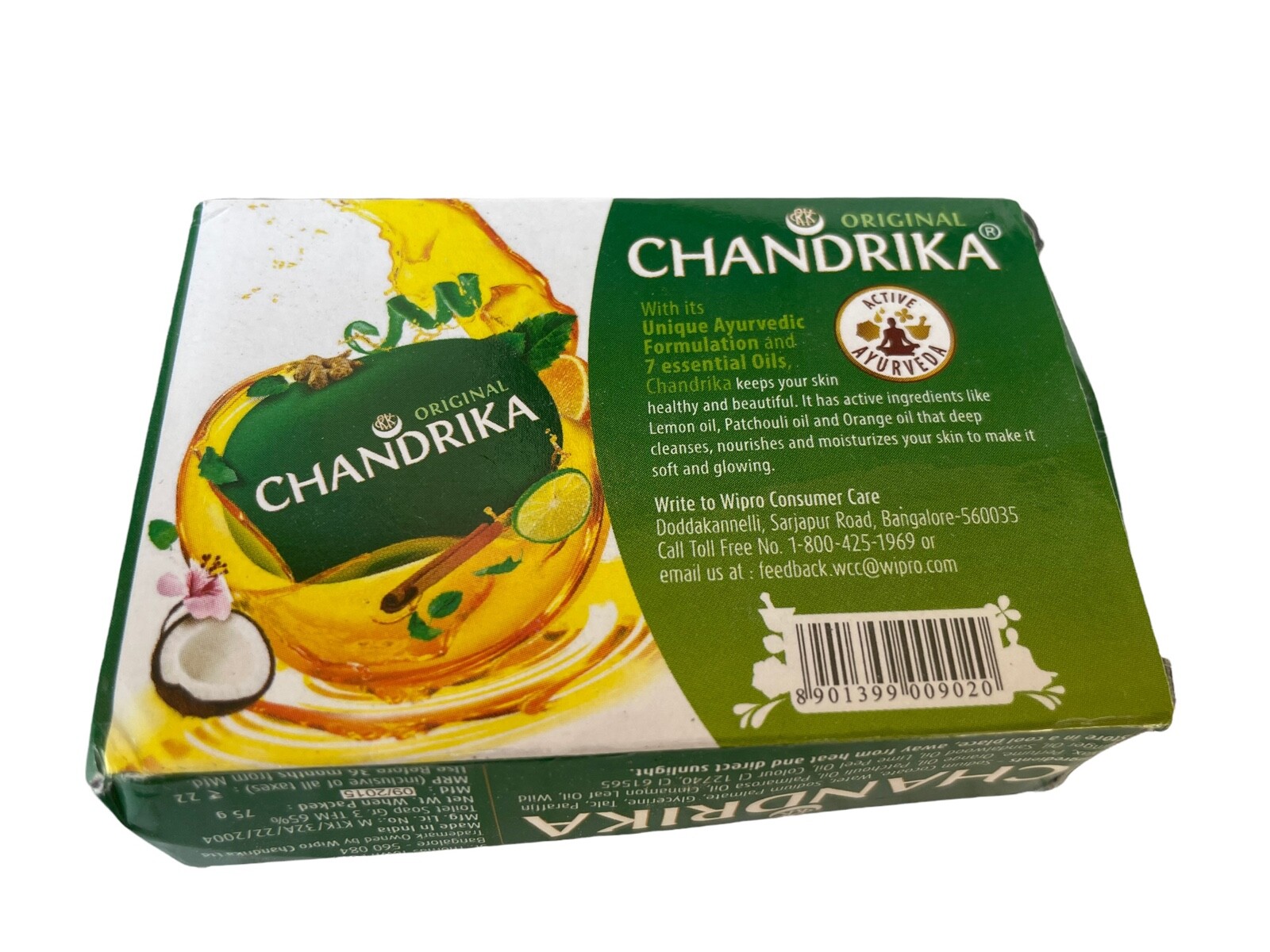Original Chandrika Soap Healthy Beautiful Skin Ayurvedic Formula 7 Essential Oil