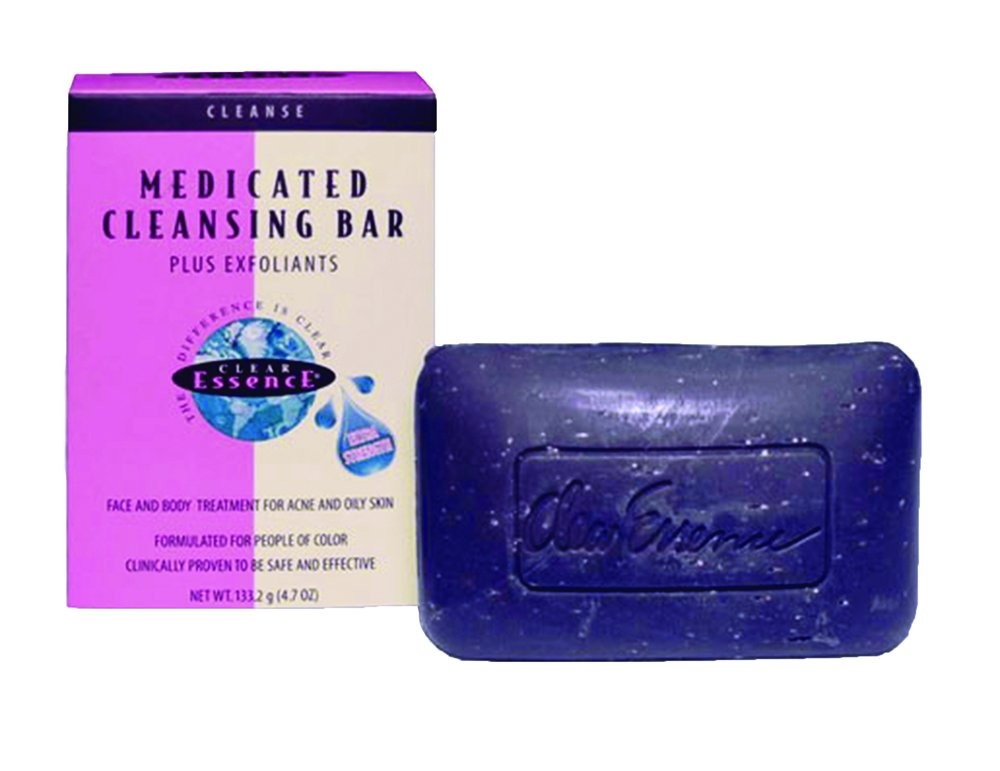 Clear Essence Medicated Cleansing Soap Bar Plus Exfoliants 4.7 oz