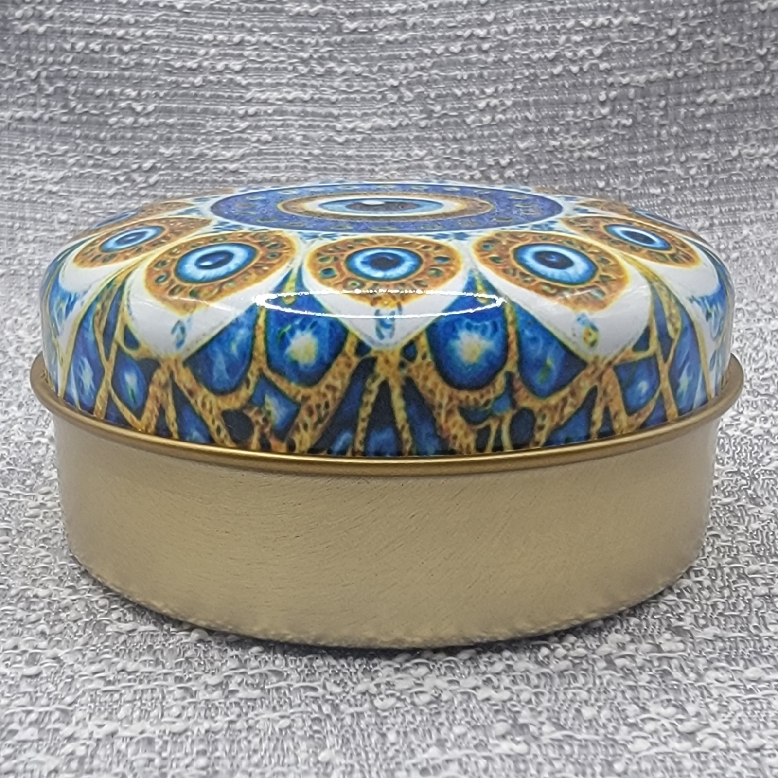Evil Eye Olive Oil Soap in Metal Tin – New