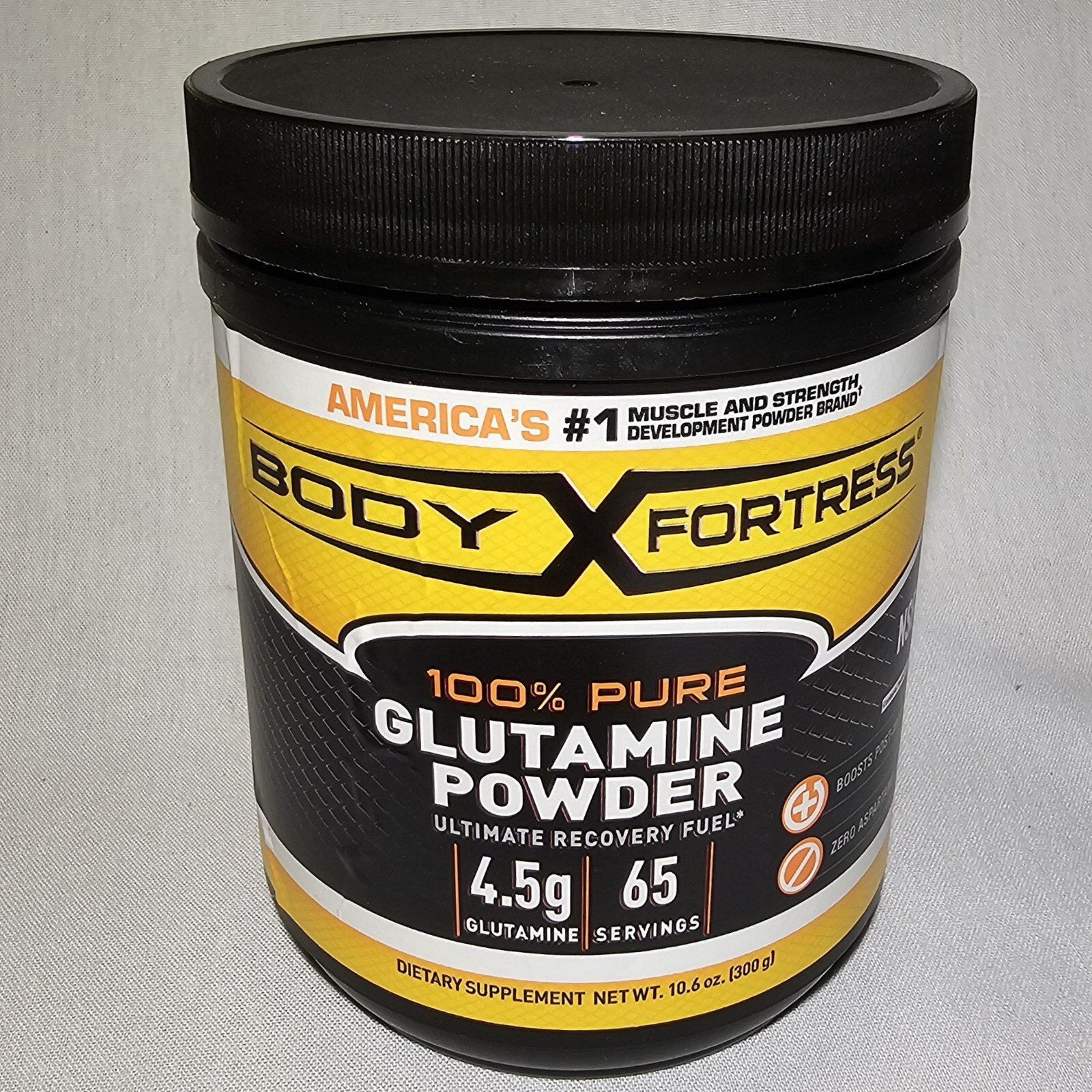 Post-Workout Muscle Recovery Glutamine Powder (10.6oz) Works Great