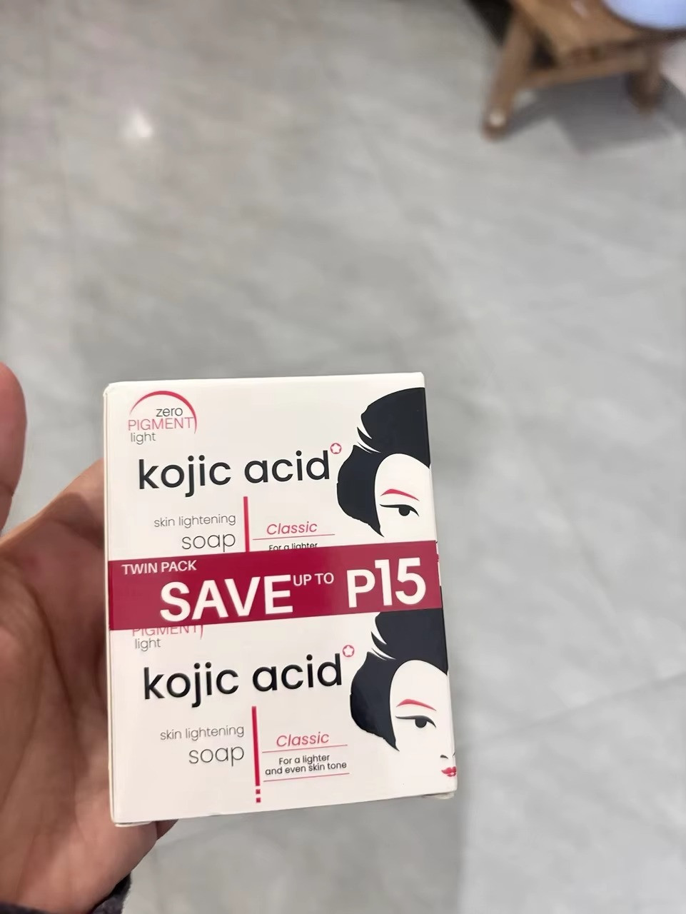 2x Kojic Acid Soap 100g Face & Body Brightening Cleansing Skin Care Bar