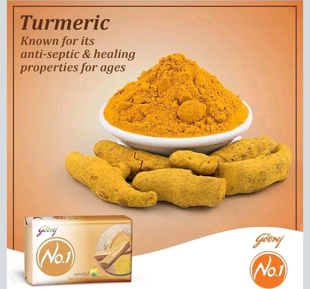 Godrej No1 Sandal and Turmeric Soap 150gm 3 Pack