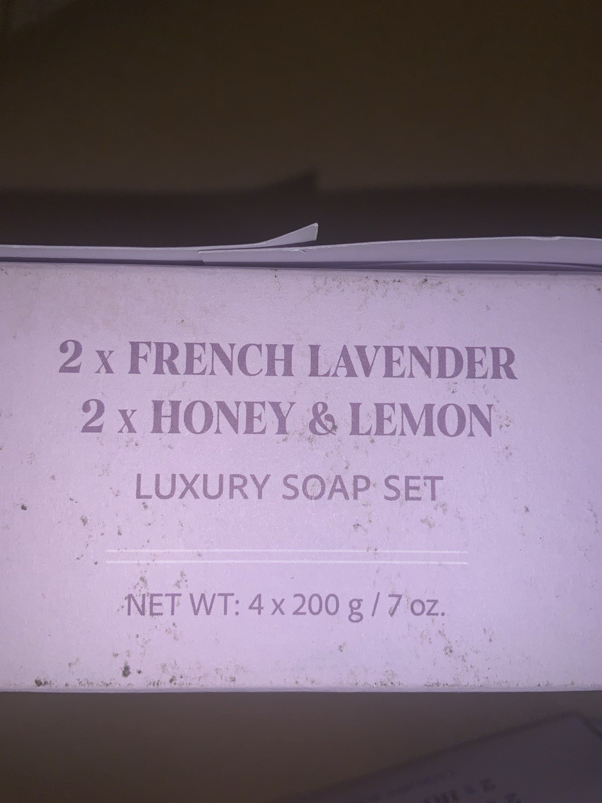 2 Packs Of 4 Pack Castelbel Soap Bars 2X Fresh Lavender ,2X Honey Lemon 7 Oz