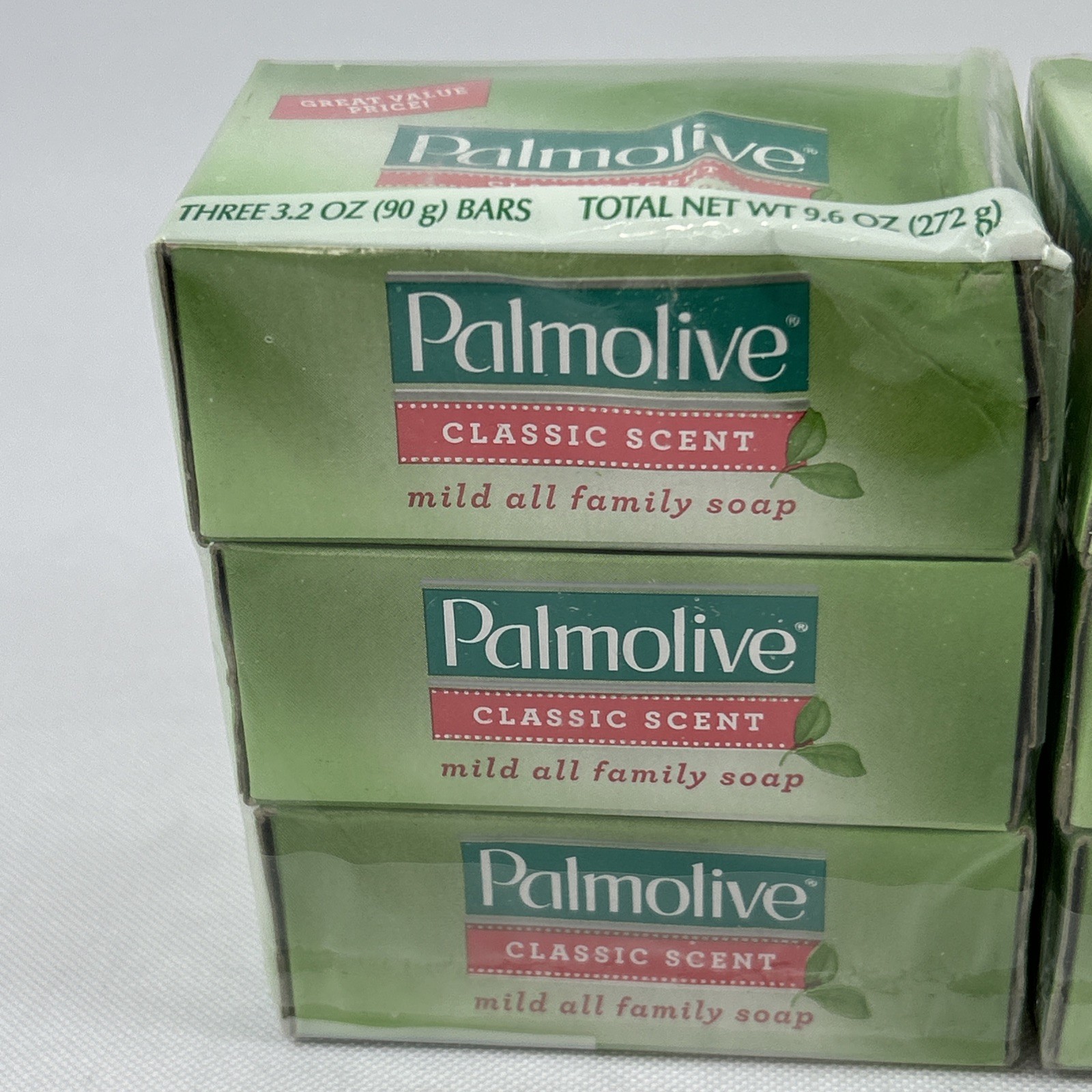 Lot Palmolive Classic Scent Mild All Family Soap 3.2oz Bars 6 Bars Sealed