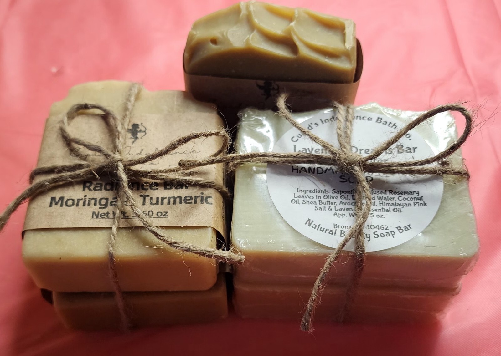 Handmade Soap Bars Pack Of 5. Randomly Assortment Selected.