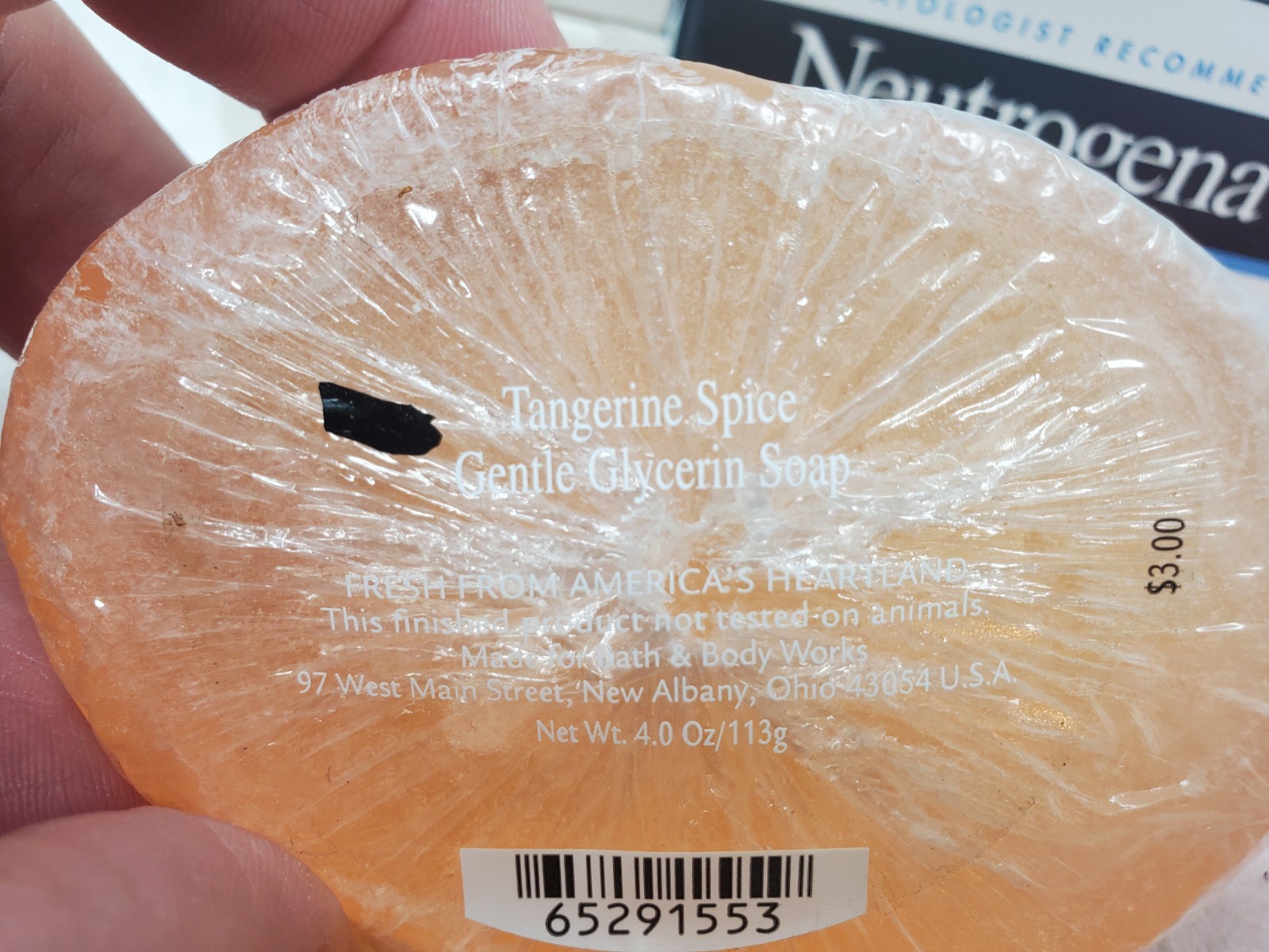 Lot 12 NEW Glycerine Bar Soap Neutrogena Acne Sugar Cookie Tangerine Cranberry +