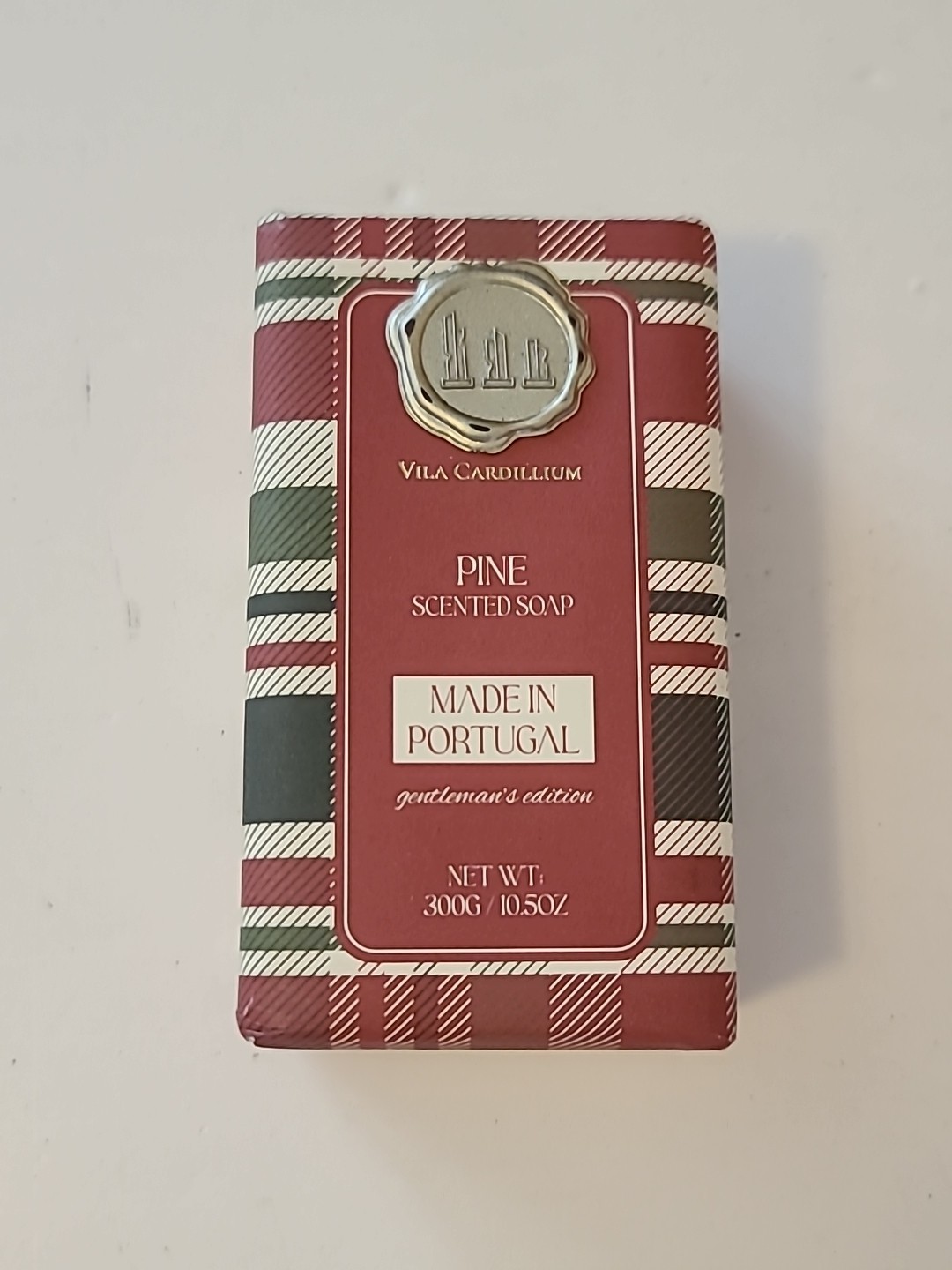 New Vila Cardillium Pine Scented Gentlemans Edition Portugal Soap 10.5oz