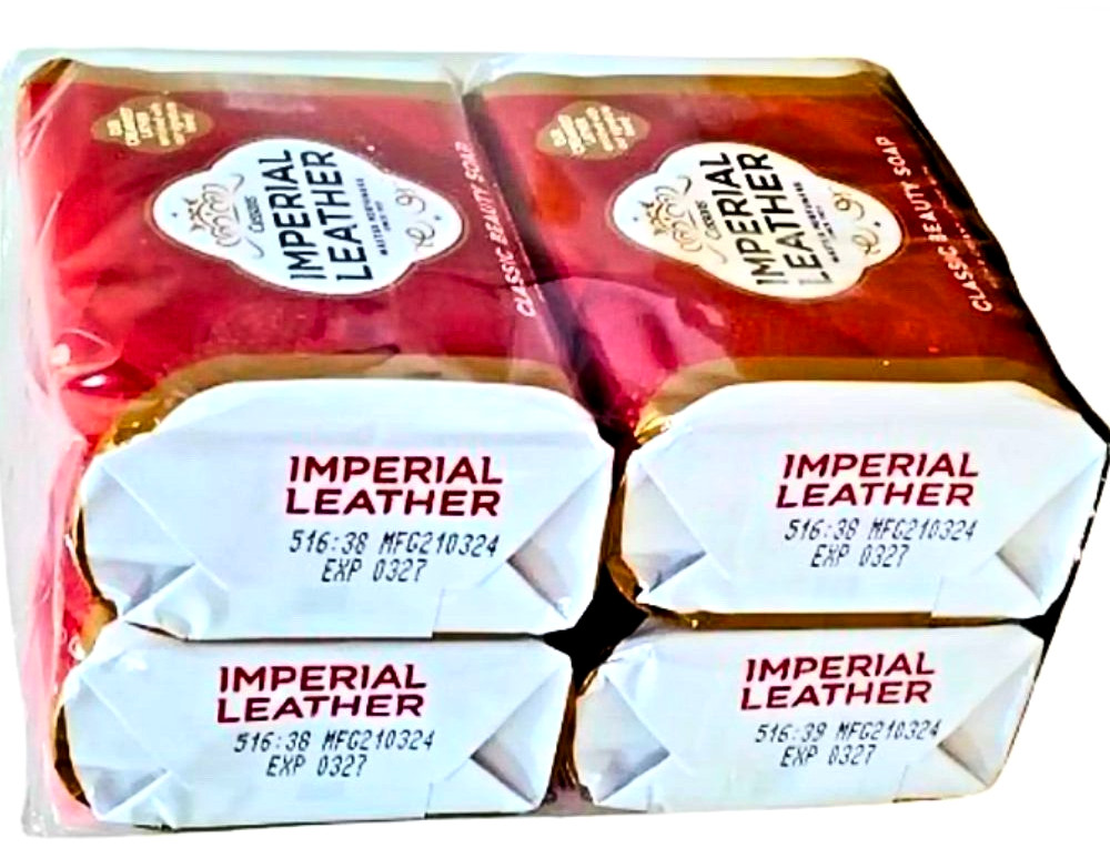 Mperial leather soap softly bar cussons classic vintage skin car 95gx4pcs free 4