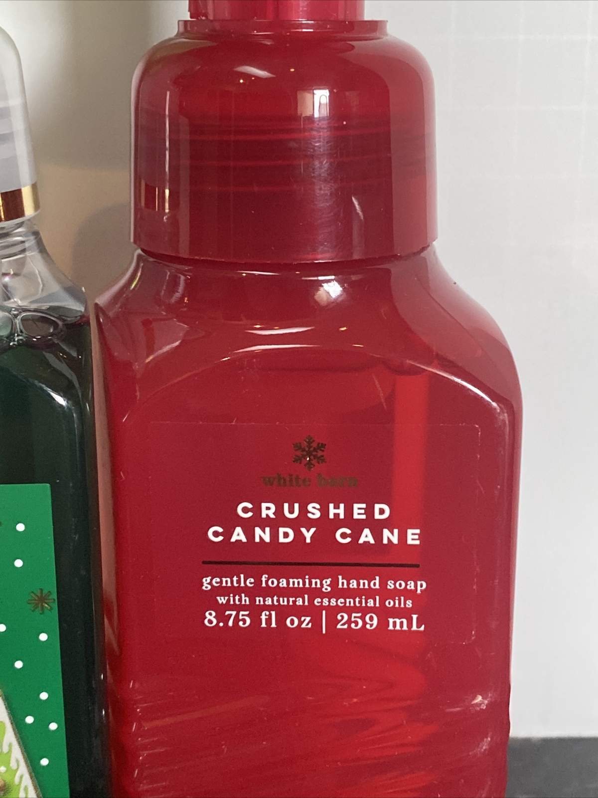 5 Bath And Body Works Crushed Candy Cane, Mahogany & Fresh Balsam Foam Hand Soap