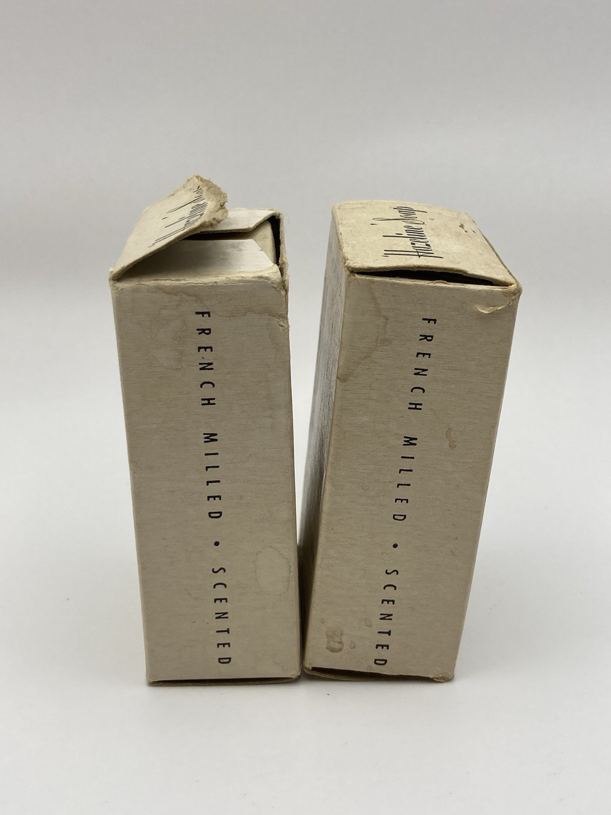 LOT of 2 – Vintage/Antique Hazeline Lanoline Soap Burroughs Wellcome & Co. NOS